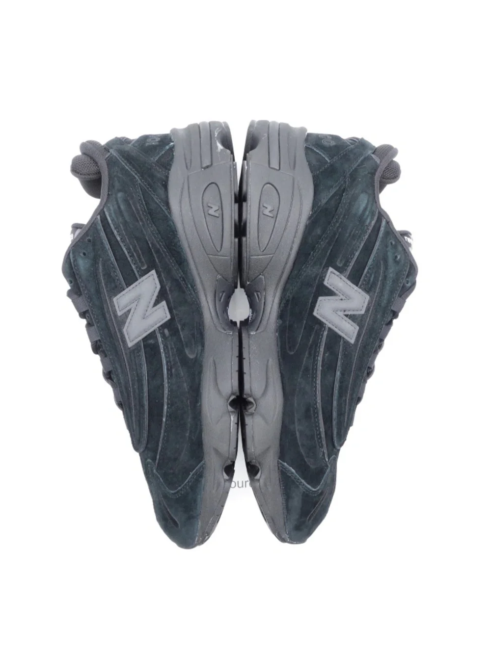 Size 14 Men's New Balance 1000 Sneakers M1000LA Black Cat Suede
